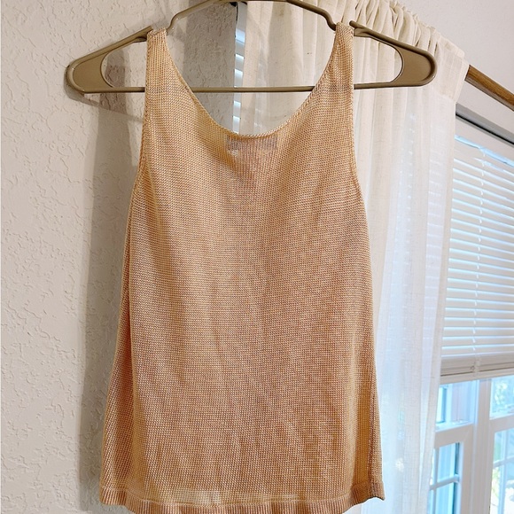 Peter England Tan Knit Top - Picture 3 of 3